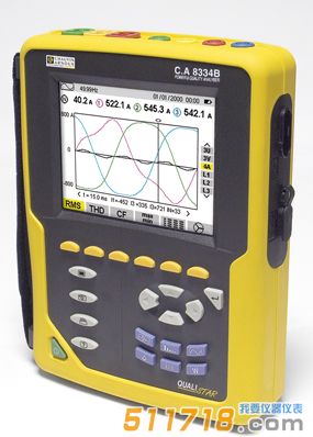 法國CA CA8334B三相電能質(zhì)量分析儀