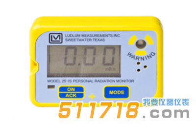 美國(guó)LUDLUM Model 25-IS個(gè)人輻射劑量計(jì)