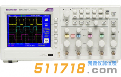美國(guó)Tektronix(泰克) TDS2014C數(shù)字存儲(chǔ)示波器