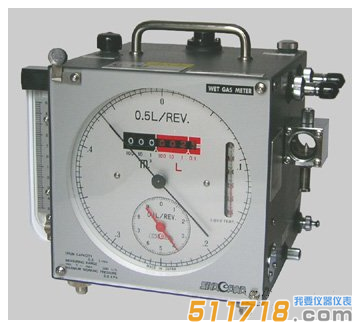 日本品川 W-NK-5B防腐型濕式氣體流量計