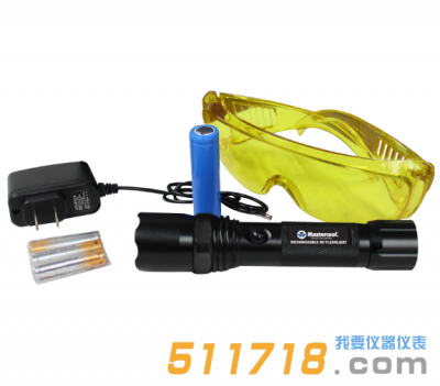 美國(guó)Mastercool 53518-UV高強(qiáng)度紫外手電筒制冷劑泄露檢測(cè)紫外燈