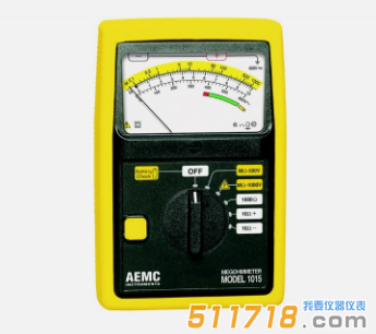 美國(guó)AEMC 1015指針式兆歐表