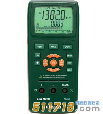 美國EXTECH LCR200電容電感LCR測試儀