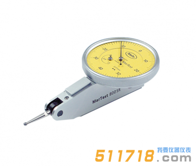 德國(guó)MAHR(馬爾) 800系列跳動(dòng)測(cè)量標(biāo)準(zhǔn)型指針式杠桿百分表