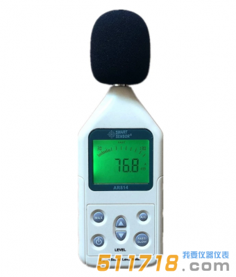 ?，擲MART SENSOR AR814數(shù)字噪音計(jì)