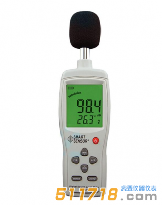 ?，擲MART SENSOR AS824數(shù)字噪音計