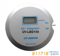 德國UV-DESIGN UV-LED 150光源專用檢測(cè)能量計(jì)