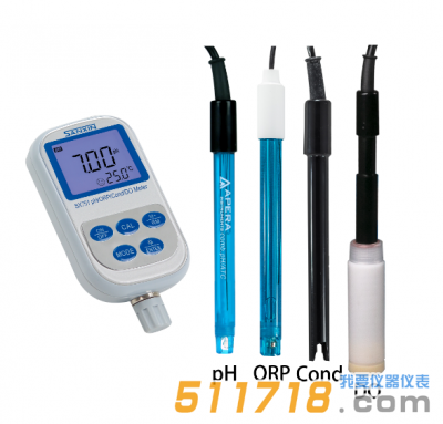 SX751便攜式pH/ORP/電導(dǎo)率/溶解氧儀