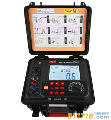 UT575B雙鉗多功能接地電阻測(cè)試儀