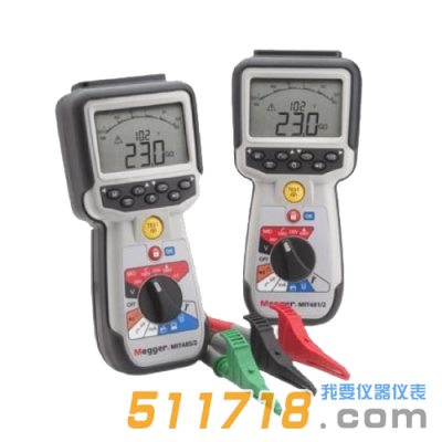 美國(guó)Megger MIT481/2和MIT485/2電訊應(yīng)用的絕緣和連續(xù)性測(cè)試儀