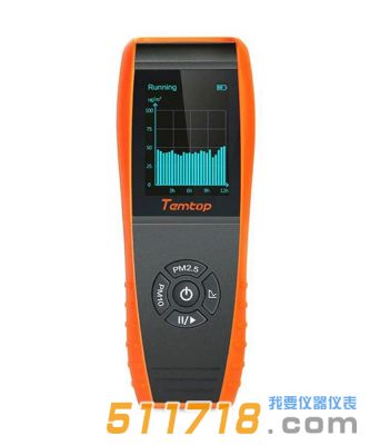 美國Temtop(樂控) P600手持式空氣質(zhì)量監(jiān)測儀