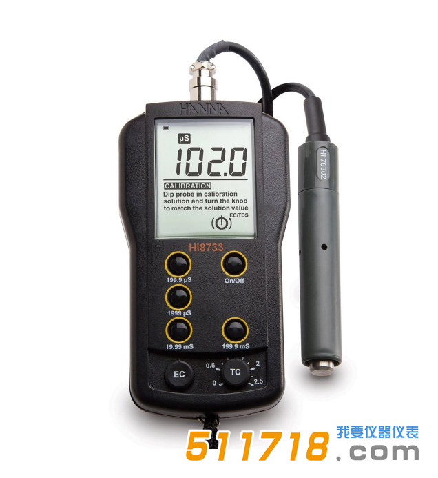 意大利HANNA(哈納) HI8733便攜式電導(dǎo)率儀.png 意大利HANNA(哈納) HI8733便攜式電導(dǎo)率儀.png