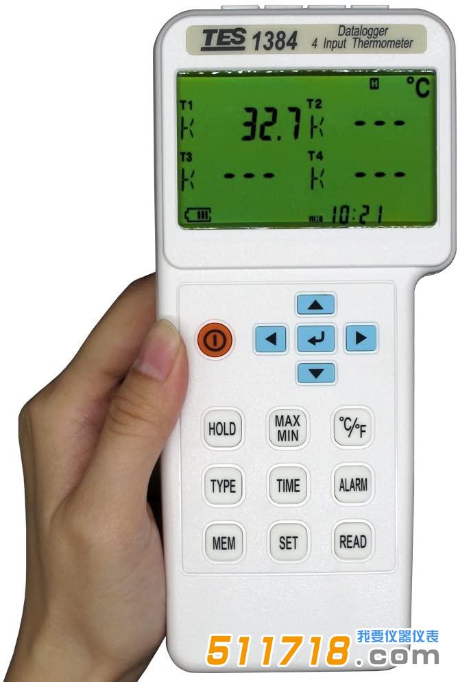臺灣泰仕 TES-1384四通道溫度計.jpg 臺灣泰仕 TES-1384四通道溫度計.jpg