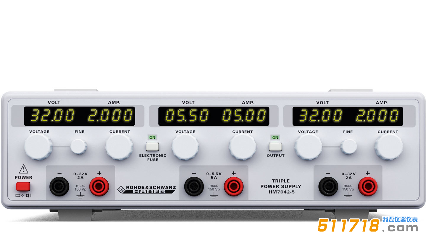 德國R&S HM7042-5三路直流電源.png 德國R&S HM7042-5三路直流電源.png